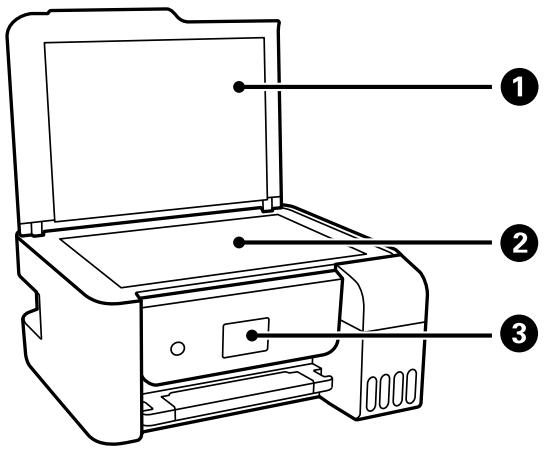 EPSON ET-2720 - Informations de base sur l'imprimante - 2