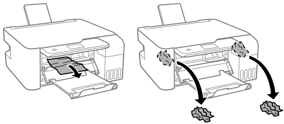EPSON ET-2720 - Retirez le papier coincé. - 1
