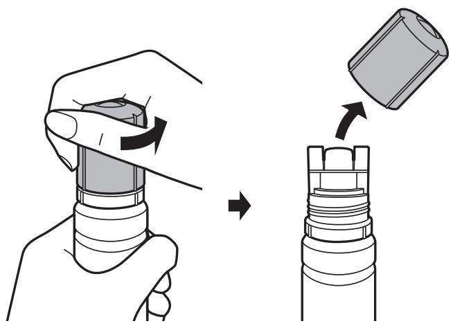 EPSON ET-2720 - Remplissage des réservoirs d'encre - 1
