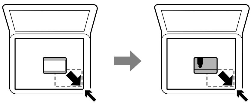 EPSON ET-2720 - Placement d'une carte d'identité à copier - 1