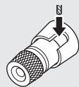 MARANTZ PM6004 - Connexion des câbles d'enceinte - 3
