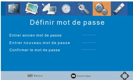 SCHNEIDER SC130TNT - a. Définition du mot de passe - 1
