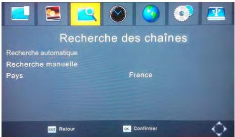 SCHNEIDER SC130TNT - Recherche des chaînes - 1