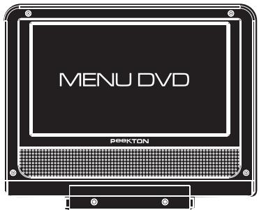 PEEKTON PK 9110 - Lecture d'un DVD - 1