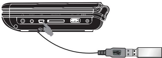 PEEKTON PK 9110 - Lecture d'une clé USB / carte SD, MMC, MS - 3