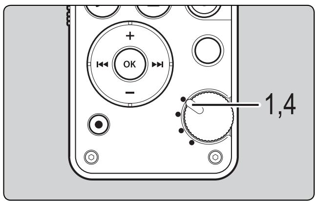 OLYMPUS LS-14 - Utilisation de l'accordeur - 1