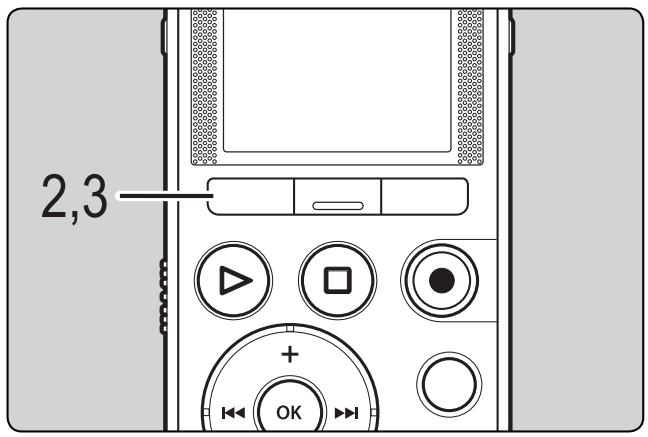 OLYMPUS LS-14 - Comment commercier à segmenter la lecture à répetition - 1