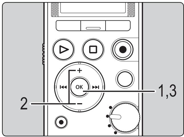 OLYMPUS LS-14 - Changement de la vitesse de lecture - 1