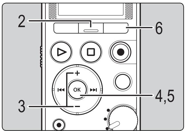 OLYMPUS LS-14 - Confirmation d'un fichier dans la mémoire [Property] - 1