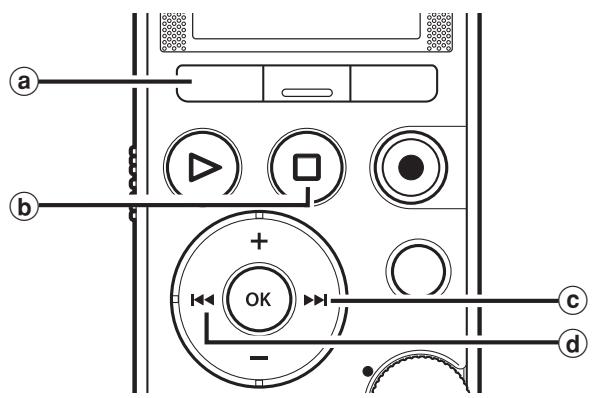 OLYMPUS LS-14 - Annulation de la fonction de lecture repétée du segment - 1