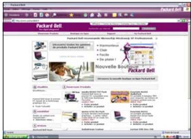PACKARD BELL NC - Site internet de packard bell - 2