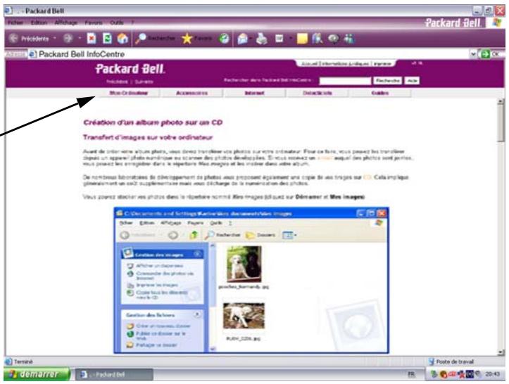 PACKARD BELL NC - Packard bell infocentre - 2