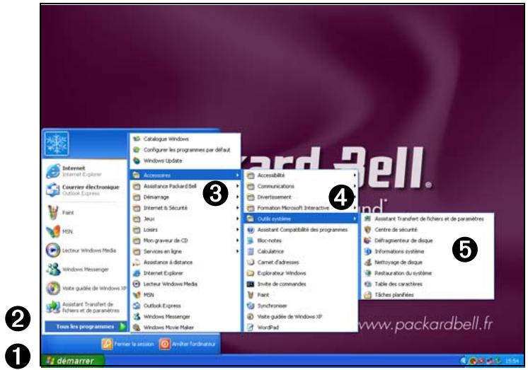 PACKARD BELL NC - L'écran se fige lorsque le logo windows s'affiche - 2