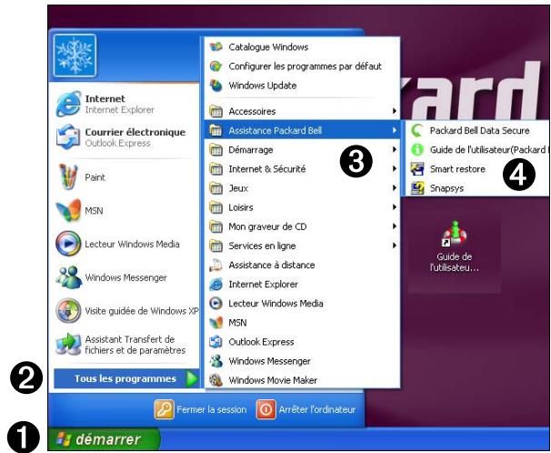 PACKARD BELL NC - Packard bell smart restore - 1