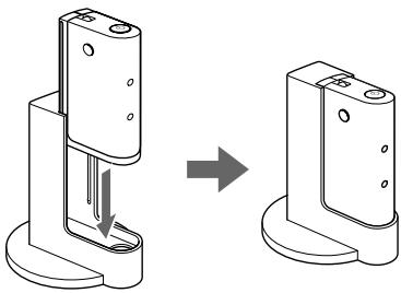 SONY HWS-BTA2W - Faites coulisser cet appareil le long de la rainure jusqu'à la butée. - 1