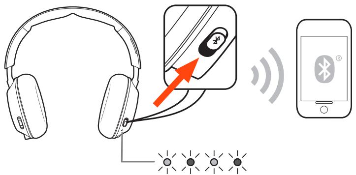 PLANTRONICS Backbeat Go 810 - Processus de couplage - 1