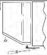 HAIER HBM-566W4223977 - INVERSER LE SENS D'OUVERTURE DES PORTES - 2