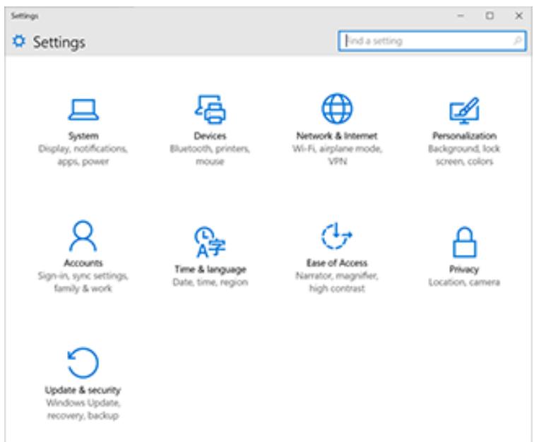 MICROSOFT S Book i7 8GO 256 - Paramètres windows - 1