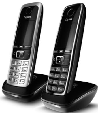 GIGASET C530A DUO NOIR - Combé gigaset c430h-c530h - 1