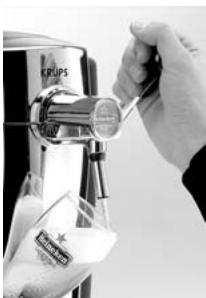 KRUPS VB 5120 FR - Phase 1 - préparation du verre - 3