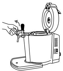 KRUPS VB 5120 FR - Installer le fêt "compatible beertender" à l'intérieur du système - 3
