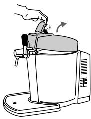 KRUPS VB 5120 FR - Installer le fêt "compatible beertender" à l'intérieur du système - 1