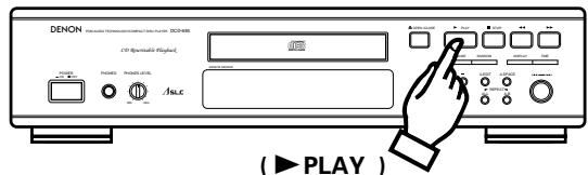 DENON DCD-685 - Lecture des pistes programmées - 1