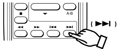 DENON DCD-685 - Avance jusqu'à la plage suivante pendant la - 1