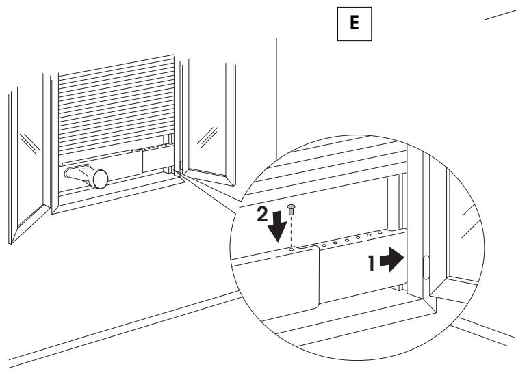 DELONGHI PAC L16A - Utilisation de la traverse réglable (seulement sur certains modèles) - 3