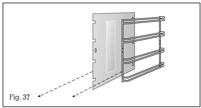 GAGGENAU EB 210-101 CD ANTH - Dépose de la plaque à catalyse (accessoire) - 2