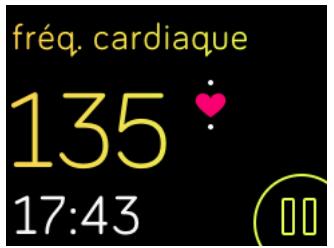 FITBIT BLAZE - Utilisation du menu exercices - 2