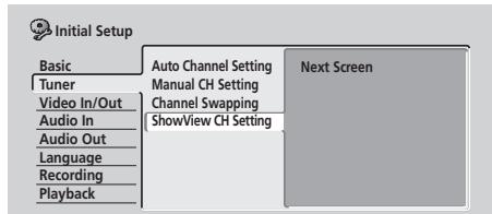 PIONEER DVR5100H - Réglage du CA showview - 1