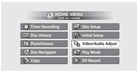 PIONEER DVR5100H - Choix d'un préréglage - 1