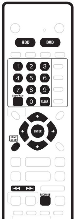 PIONEER DVR5100H - Enregistrement avec timer à l'aide du système de programmation showview - 1