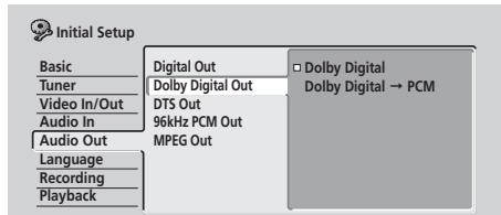 PIONEER DVR5100H - Sortie dolby digital - 1