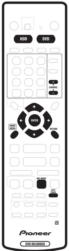 PIONEER DVR5100H - Enregistrement avec timer facile - 1