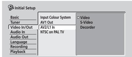 PIONEER DVR5100H - Entrée av2/l1 - 1