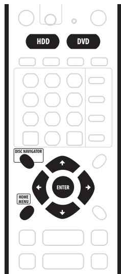 PIONEER DVR5100H - Utilisation du navigateur de disque pour effectuer une recherche dans les contenus d'un disque - 1