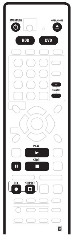 PIONEER DVR5100H - Votre premier enregistrement - 1
