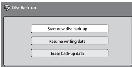 PIONEER DVR5100H - Utiliser la fonction copie de sauvegarde de disque* - 1