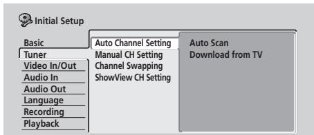PIONEER DVR5100H - Réglage auto de canal : comment télécharger à partir du TV - 1