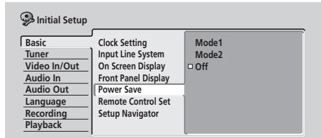 PIONEER DVR5100H - Économie d'énergie - 1