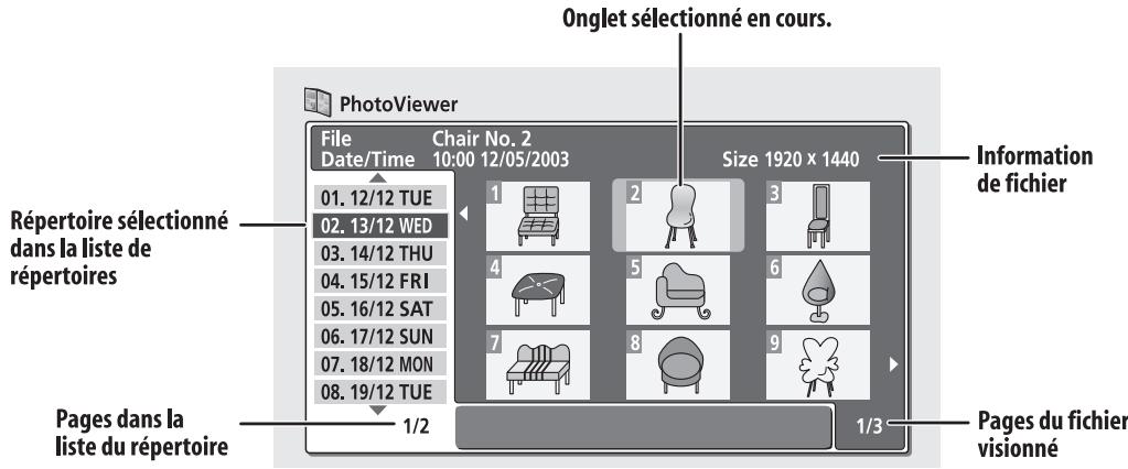 PIONEER DVR5100H - Le visuel photo (PhotoViewer) - 1