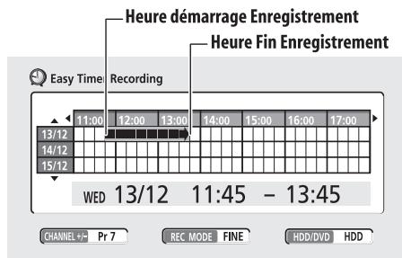 PIONEER DVR5100H - Enregistrement avec timer facile - 4