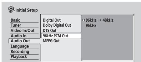 PIONEER DVR5100H - Sortie PCM à 96KHZ - 1