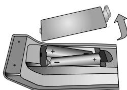 BRANDT B 3213 HD - Inserting Batteries - 1