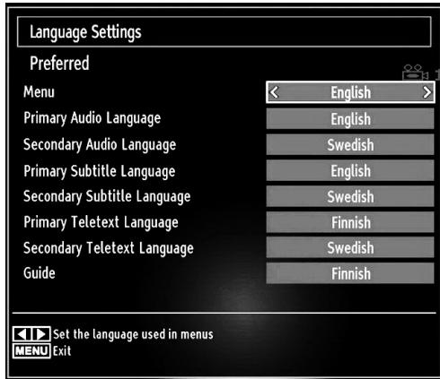 BRANDT B 3213 HD - Language Settings - 1