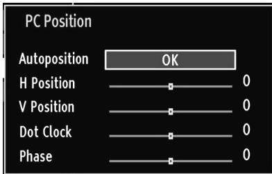 BRANDT B 3213 HD - PC Picture Settings - 1