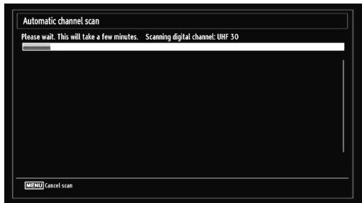 BRANDT B 3213 HD - IMPORTANT: Ensure that the aerial is connected before switching on the TV for the first time installation. - 4
