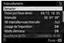 NIKON Z5 - Mettez en surbrillance [demarrer] et appuyez sur OK. - 1